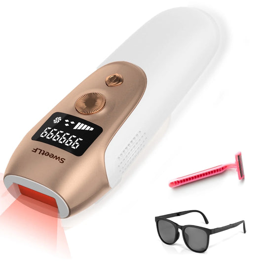 Laser Hair Removal,  IPL Hair Removal Device for Women and Men, 999999 Flashes for Arm Leg