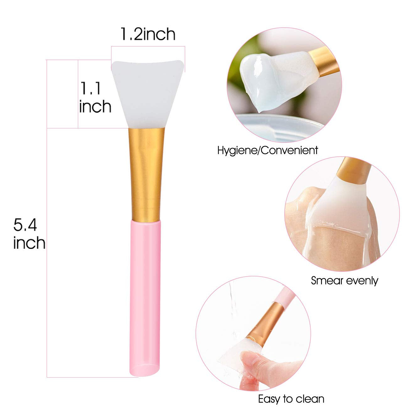 100Pcs DIY Compressed Cotton Face Mask Sheet Grain, Dry Paper Face Cotton Mask Sheet with Free of Mask Bowl, Mask Stick, Silicone Brush, Soft Bristle Brush