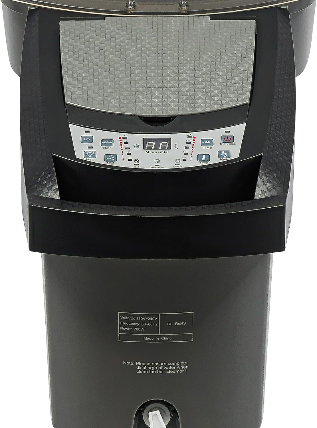 Professional Hair Steamer, Ozone Hair Care Salon SPA Steamer Oil Treatment Machine Professional Micro Mist Hair Steamer for Salon Home Hair-Care