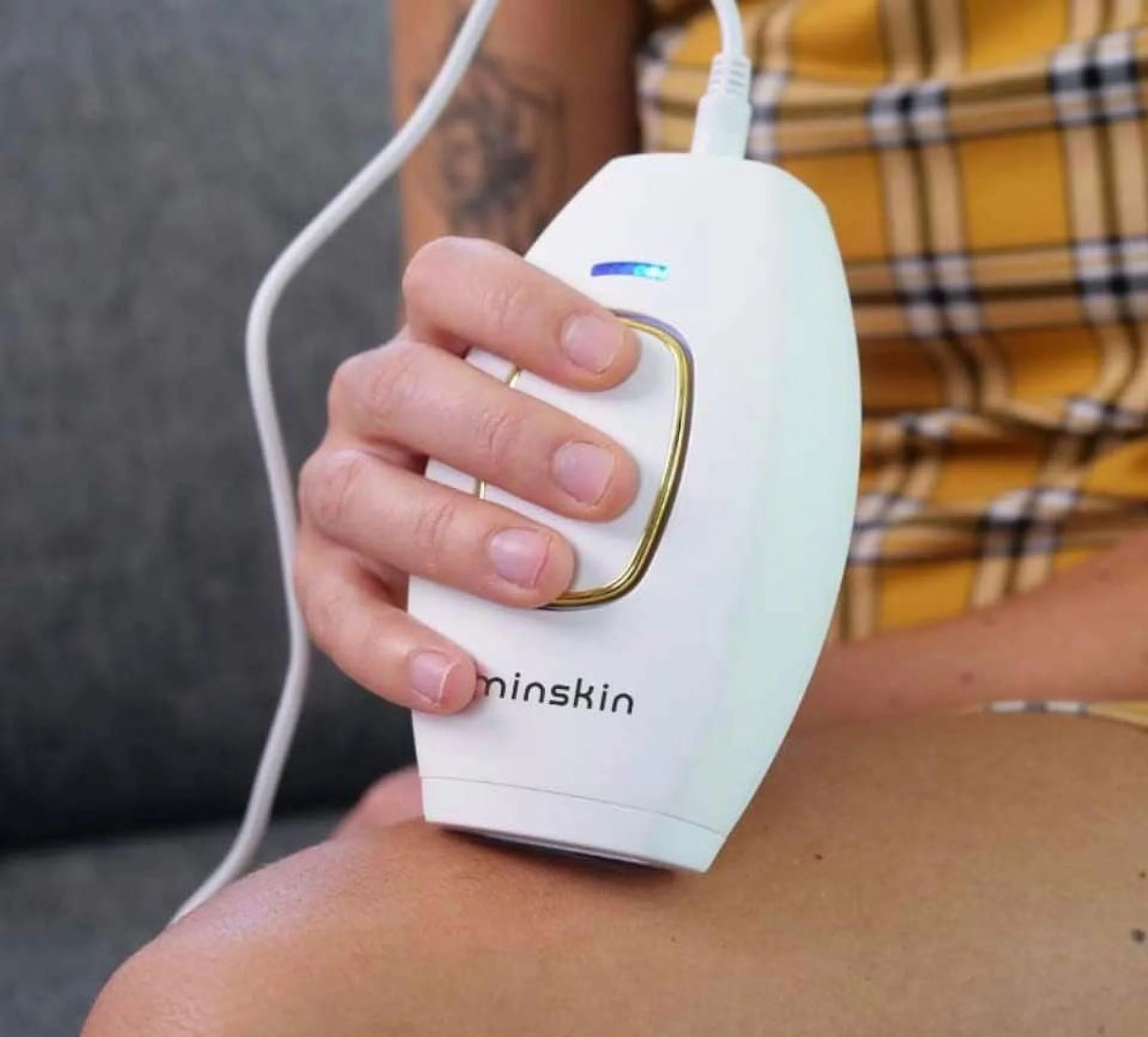 Permanent Laser Hair Removal Device at Home - Painless Epilator Skincare Routine