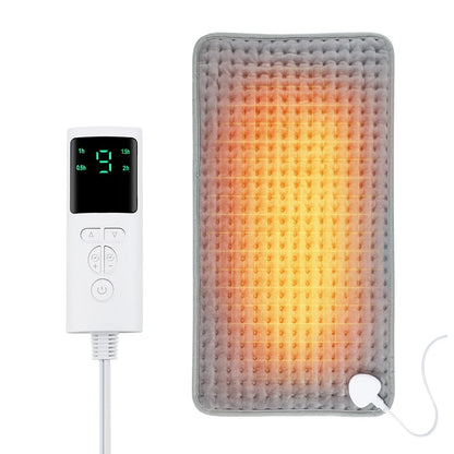 Electric Heating Pad Blanket 9 Level 4 Mode Timer Heating Pad for Shoulder Neck Back Spine Leg Winter Warm