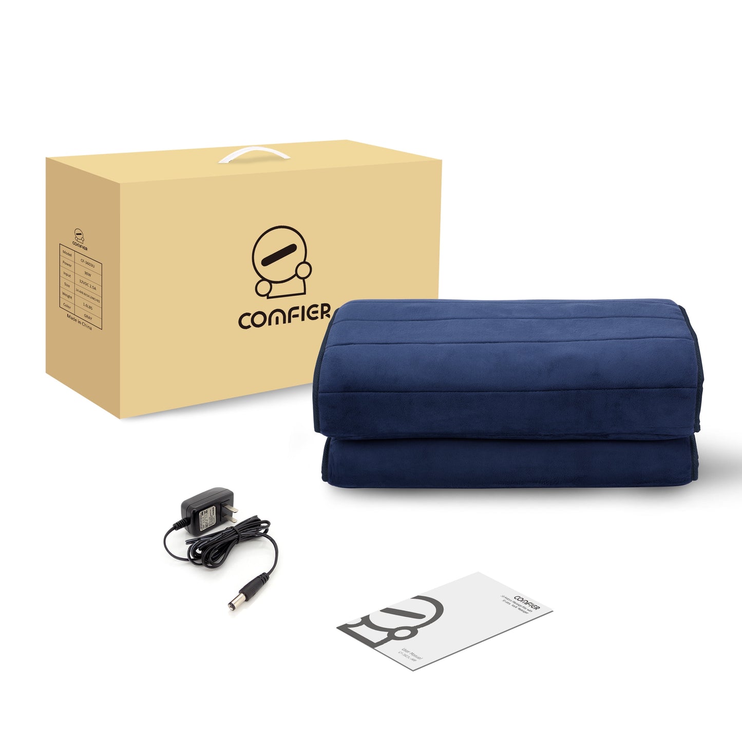 Vibrating Full Body Back Massager with Detachable Shiatsu Neck Massage Pillow, Massager Mat with APP