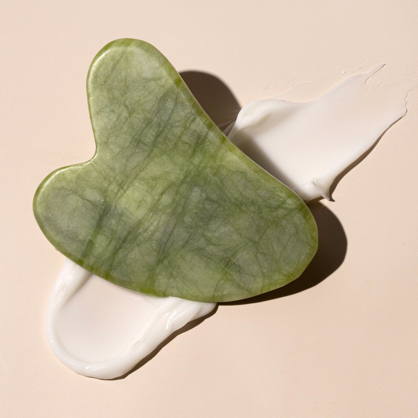 Jade Facial Gua Sha Massaging and Skincare Tool, 1 Count