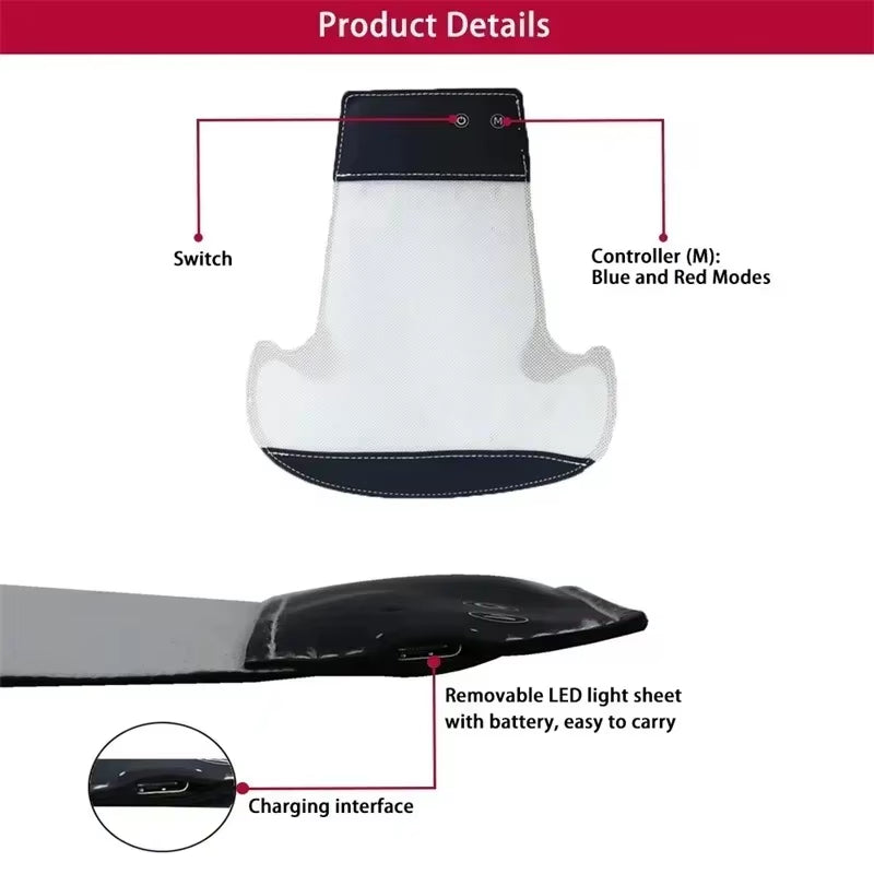 LED Red Light Therapy Cap Hair Growth Helmet Diode Laserhat Light Therapy Cap for Hair Regrowth and Hair Loss Treatment